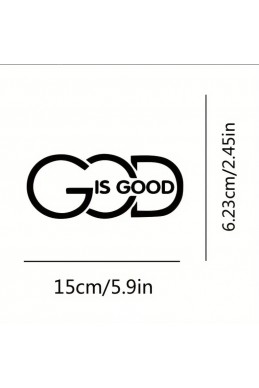 Наклейка "GOD IS GOOD"